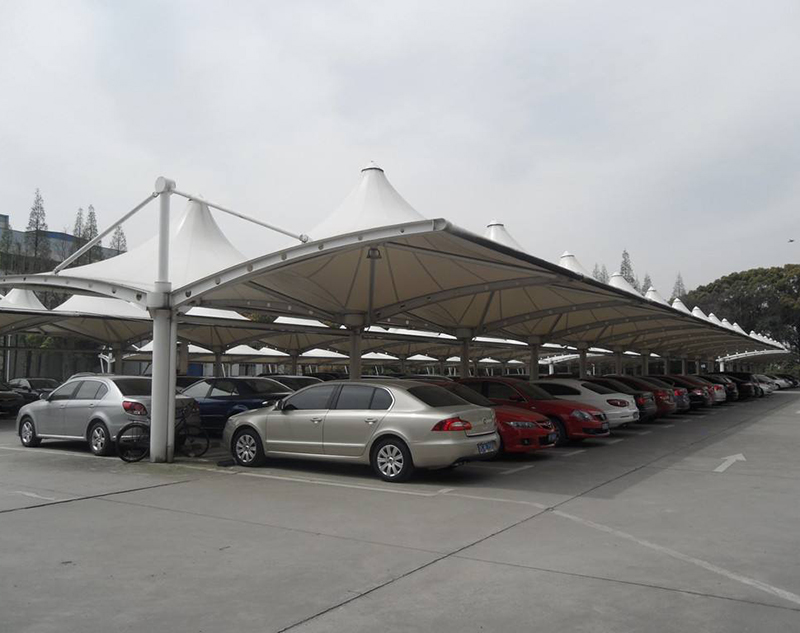 膜結構車棚的施工要點是什么？