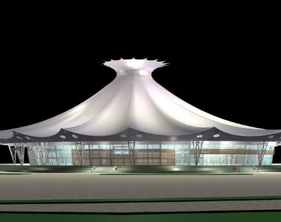 景觀膜結構廠家：膜結構建筑在建材行業(yè)中為什么能脫穎而出？