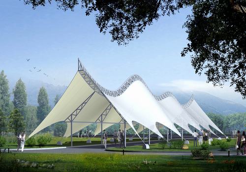 索膜結構 索膜結構