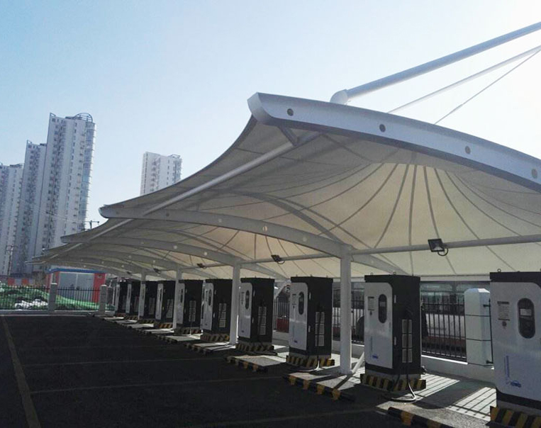 膜結(jié)構(gòu)充電樁中鋼結(jié)構(gòu)的設(shè)計