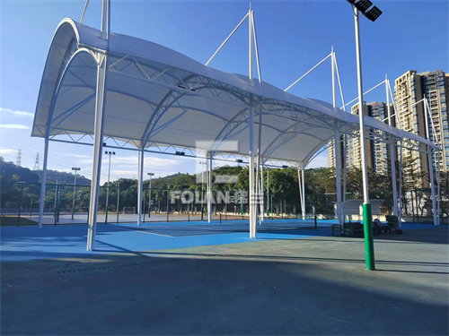 喜訊，華附網(wǎng)球場及看臺項目順利通過驗收