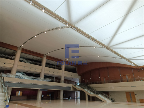 拆舊換新，西安曲江國際會議中心三樓吊頂華麗變身