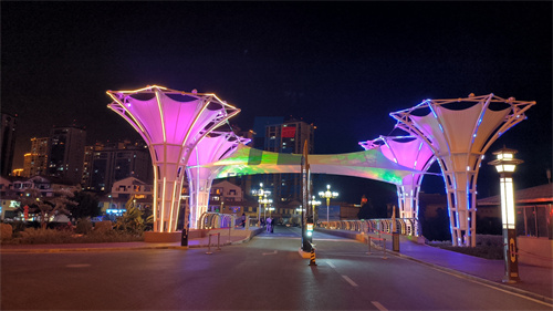 云南高檔小區(qū)膜結(jié)構(gòu)，綻放的經(jīng)濟(jì)之花