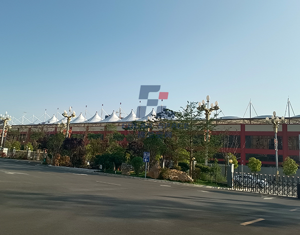 陸良北辰中學膜結構看臺