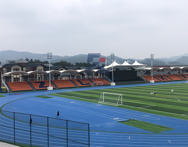 遵義周林學校膜結構體育看臺