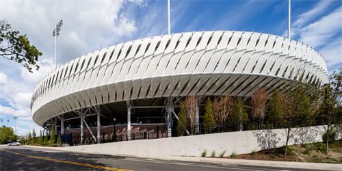 當(dāng)PTFE網(wǎng)格膜成為建筑的表皮：紐約Grandstand體育場(chǎng)的輕盈哲學(xué)